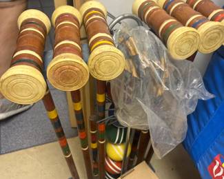 croquet set- great shape