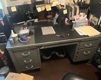 Vintage tanker desk