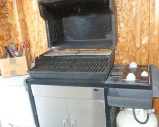 extra clean Weber grill