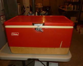 vintage coleman cooler