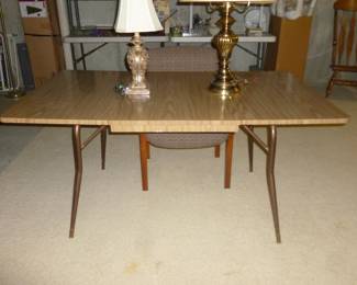 vintage formica table
