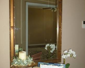 Framed mirror