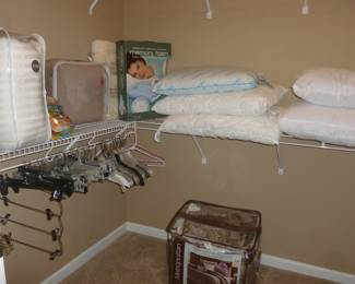 pillows, etc