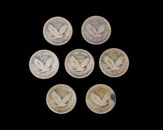 Standing liberty quarter