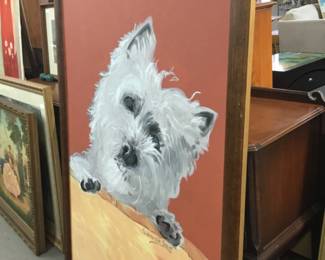 Huge original framed oil painting $250!