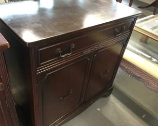 Wood Storage cabinet $40!
