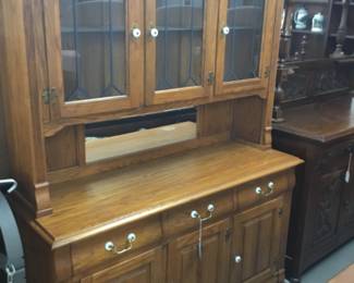 Large 2 piece hutch $100!