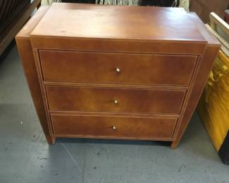 Leather designer dresser $100