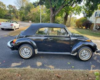 1979 Volkswagen Beetle convertible. Collector car in amazing shape. 63k miles and ready to run!