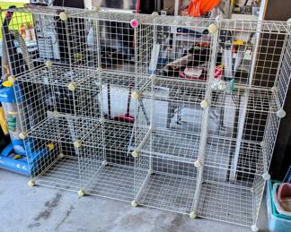 Square Cage Storage - 