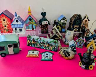 Cute and Cool Bird Houses.