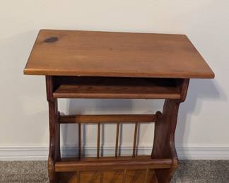 Side Table / Magazine Holder - $40.