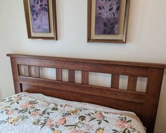 Close-up of Headboard.