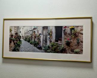 Close-up of larger picture "Courtyards of Mexico."