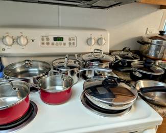 Super Nice Cuisinart Pots and Pans - sold individually.