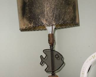 fabulous, two matching deco lamps