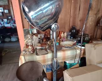 Vintage 50s Normandie Chrome Hairdryer
