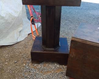 Podium from church in Walker County