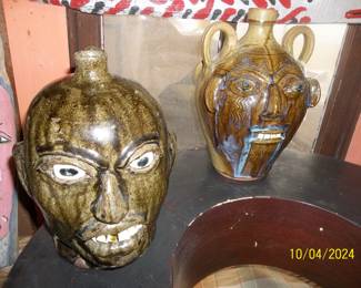 On the left-by Chester Hewell
On the right with the blue streaks is by Walter Fleming