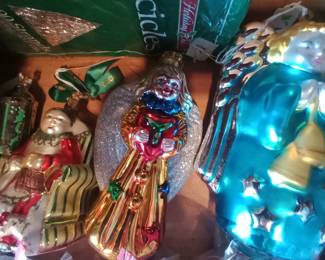 Vintage Christmas ornaments
