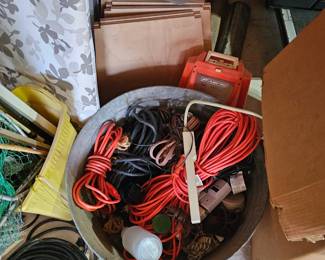 Lots of extension cords