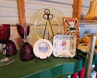 Wedgewood, Brevard, depression glass