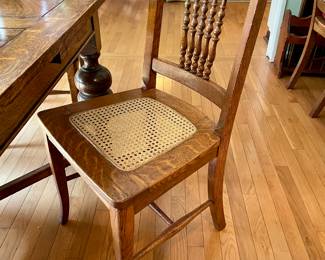 Oak chairs for table