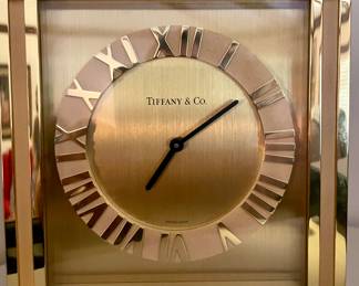 Tiffany & Co., shelf clock