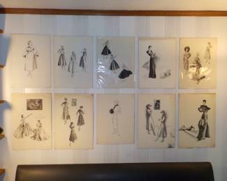 32 Fashion Illustrations