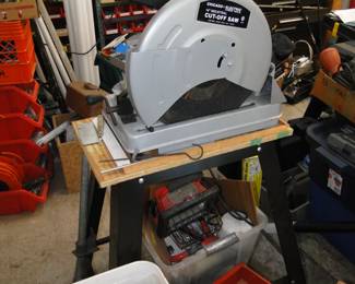 Cut off saw, all tools are in working condition