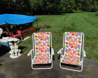 Fun, fruity chairs