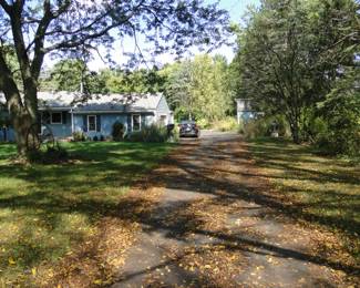 You cannot see the house from the road.  It's like the secret garden of estate sales, but a heck of a lot more fun