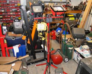 Tanks, tools, and lights