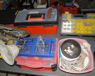 More tool boxes and small parts