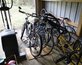 Bikes, bikes, and yikes, more bikes