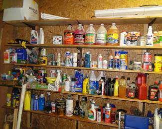 Cleaning and household supplies too