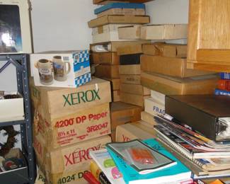 Those are actually plates, the decorative kind that you hang on the wall