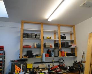 Those top left boxes are filled with HO trains, and things