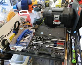 Sockets sets, screwdrivers and more