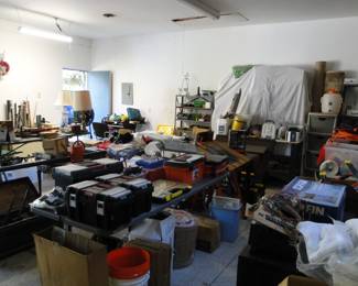 We got the place cleaned and organized