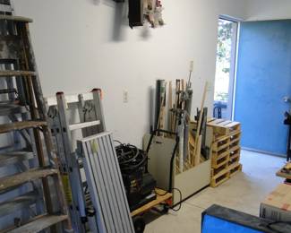 We cleaned and we organized