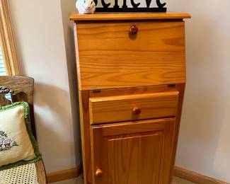 Small drop front desk