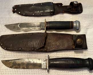 Vintage Camillus Knives