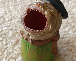 Vintage Carved ANRI Toothpick Holder