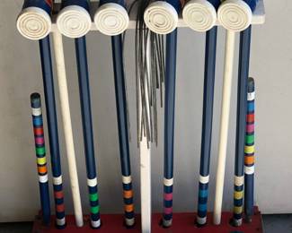 Croquet set