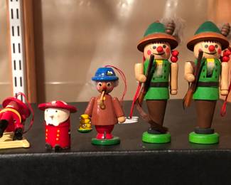 Vintage Wood German Figurines