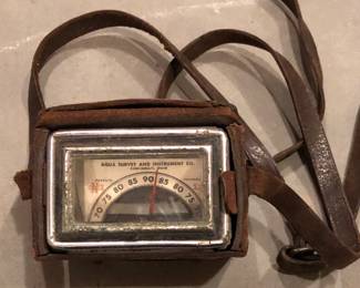 Vintage Working Aqua Survey instruments Surveying Instrument