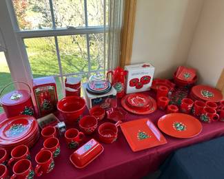 Large collection of Waechtersbach dishes