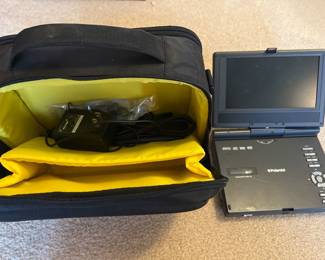 Polaroid portable DVD player and Case