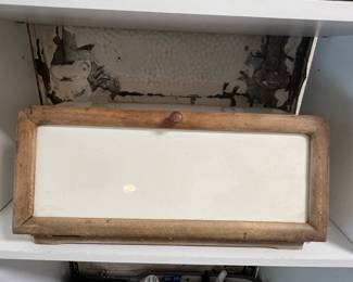 Vintage bread box